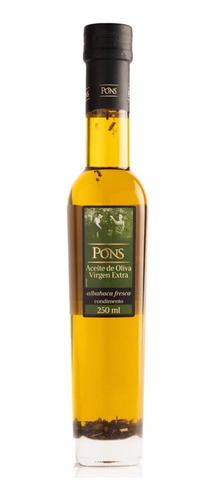 Aceite De Oliva Extra Virgen Pons Con Albahca