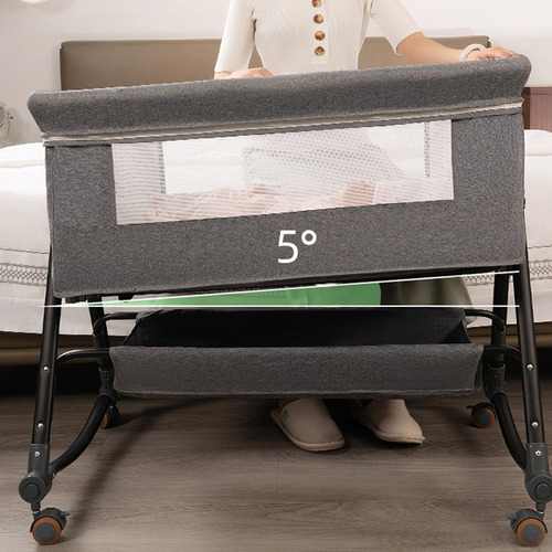 Cunas Ybb Para Bebés Plegable Multifuncional Con Colchón
