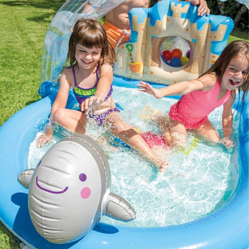 Imagen 3 de 8 de Playcenter Inflable Intex Summer Lovin 170x150x81