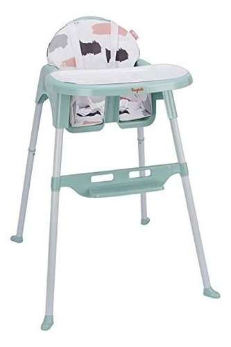 Bergbela Silla Alta Portátil, Ligera Para Bebes, Verde 