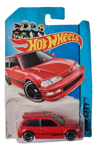 Hot Wheels N° 30 1990 Honda Civic Ef Edicion 2014 Hw City