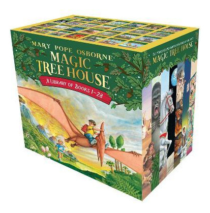 Libro The Magic Tree House Library : Books 1-28 - Mary Po...