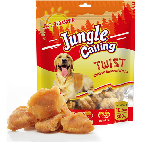 Healthy Treats For Dogs, Chicken Wrapped Banana For Small &