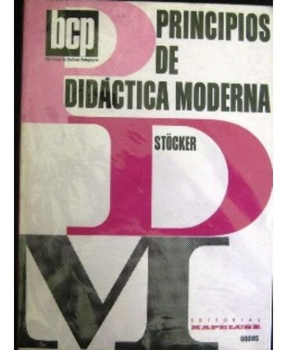 Principios De Didactica Moderna