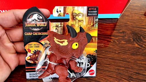 Snap Squad Mordelones Triceratops Mattel Ultimas Piezas