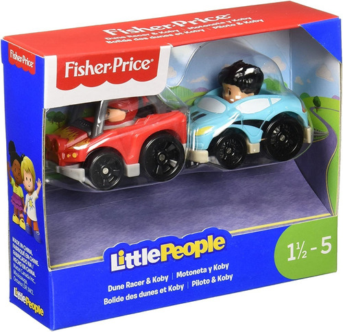 Little People Autos Fisher Price Dune Y Koby Drh01-fhb70