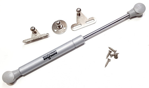 Imagen 3 de 9 de Piston A Gas Para Puertas Elevables De Alacena 60n X10 Unid