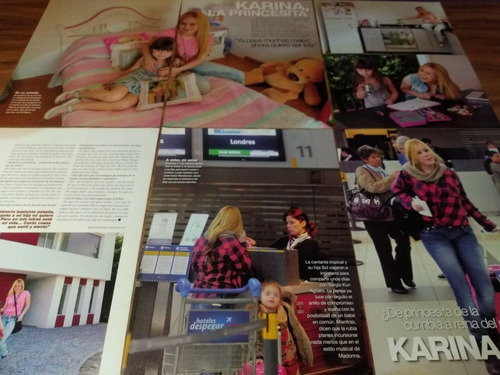 (ah127) Karina * La Princesita * Recortes Revistas Clippings