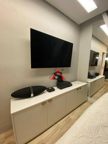 Apartamento Com 1 Dormitório À Venda, 74 M² Por R$ 735.000,00 - Jardim - Santo André/sp - Ap42443