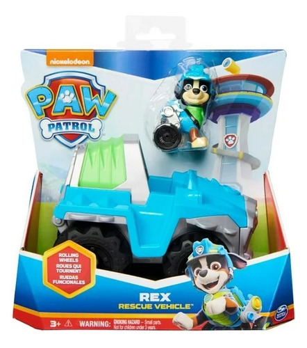 Paw Patrol Vehículo Básico Rex