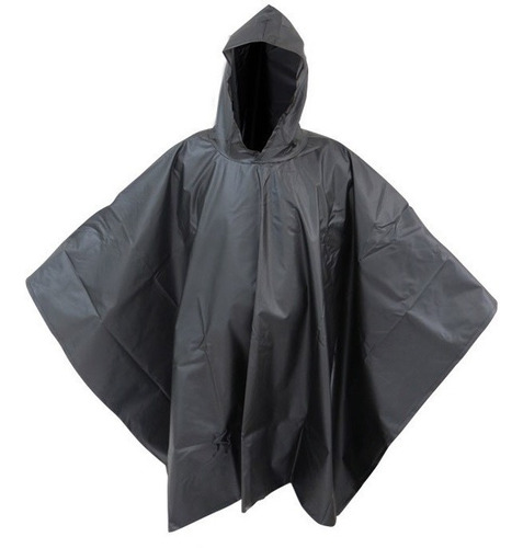 Capa Impermeable Con Capucha Poncho Lluvia Semi Industrial 