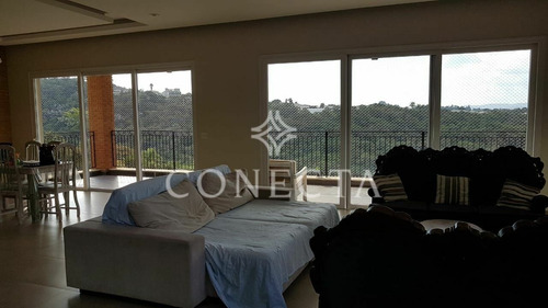 Imagem 5 de 30 de Casa Para Venda Em Alphaville - Gênesis 2 - Vista Incrível Para Mata - 590m² - 4 Suítes - 6 Vagas - Lazer Completo - Cncl1270