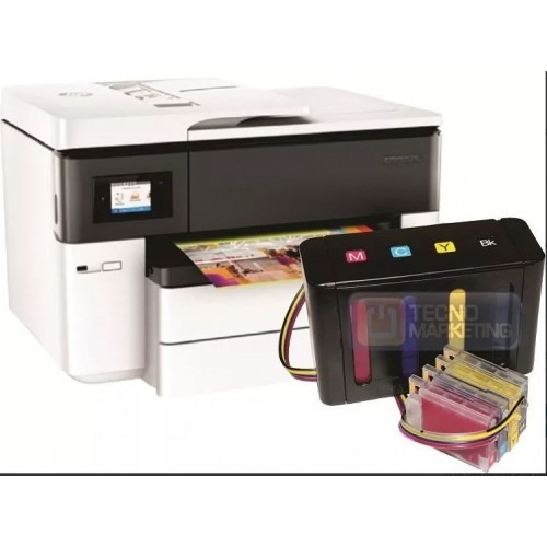 Impresora A Color Multifunción Hp Officejet Pro 7740 Wifi 