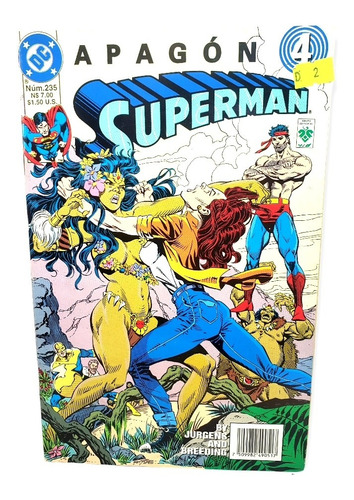 Comic Superman Apagon Dc Editorial Vid