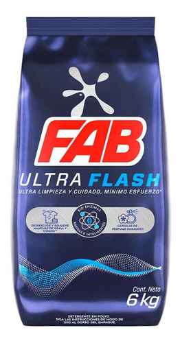 Detergente Fab 6 Kilos - Kg a $8667