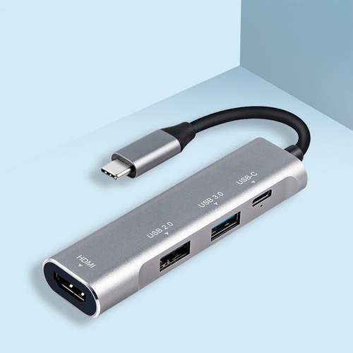 Imagem 7 de 8 de Adaptador Usb C Hdmi Usb Type-c Dex S8 S9 Mac Pro Air Nf Top