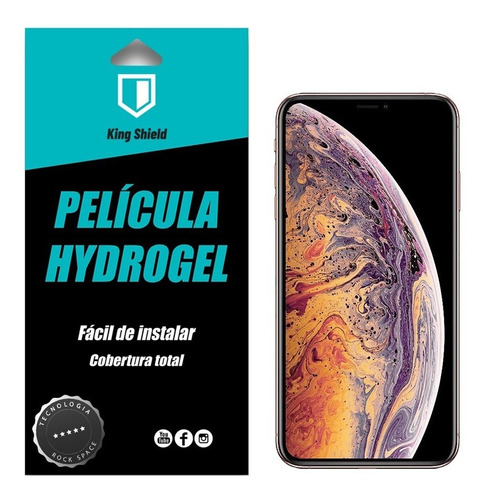 Película iPhone X / Xs Kingshield Hydrogel Cobertura Total