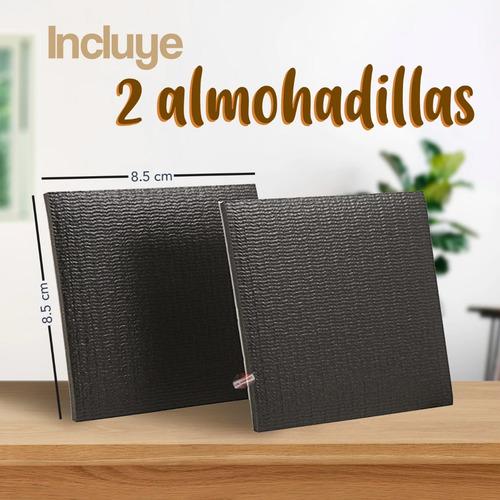 Imagen 2 de 8 de Set 2 Pcs Almohadilla Antideslizante Adherible Muebles J31-0