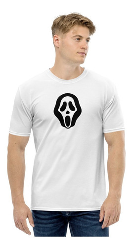 Playera Halloween Mascara Scream. Dia De Muertos