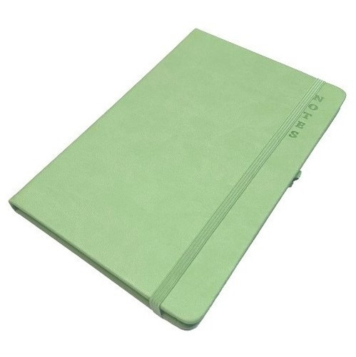 Libreta Rayada C/elástico Grande | Pastel | Matra | Verde