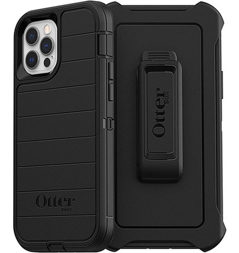 Carcasa Otterbox Defender Pro iPhone 12 / 12 Pro - Antigolpe Color Negro Ip 12 / 12 Pro