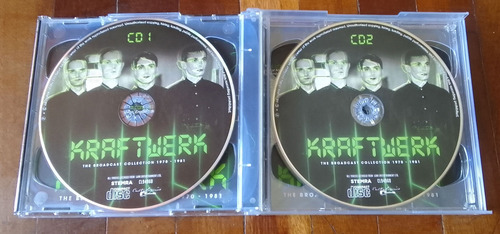 Kraftwerk - The Broadcast Collection 1970-1981/ Fatbox/ 5 Cd Remasterizado (Usado)