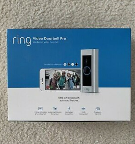 Timbre Ring Vídeo Doorbell Pro Hd 1080p Wi-fi Alexa