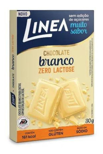Chocolate Linea Zero Açúcar Branco Zero Lactose 1 De 30g