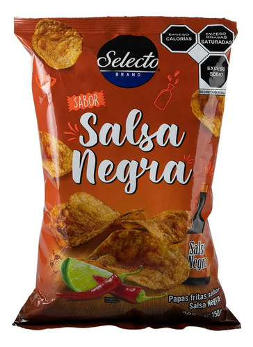 Papas Selecto Salsa Negra 150g