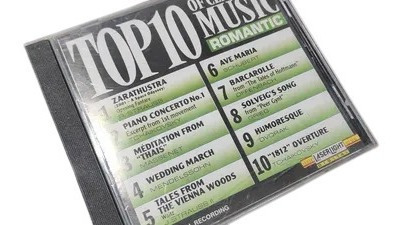 Música Clásica Cd Románticas Top 10 Original