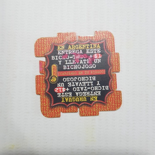 Imagen 9 de 9 de Tazo Ganador Bichos Tazos + 4 Tazos Lote X 5 Mag 59400