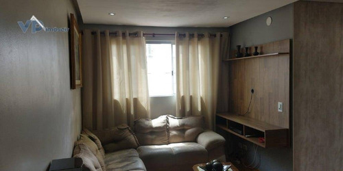 Imagem 1 de 16 de Apartamento Com 2 Dormitórios À Venda, 50 M² Por R$ 180.000,00 - Parque Pinheiros - Taboão Da Serra/sp - Ap0901