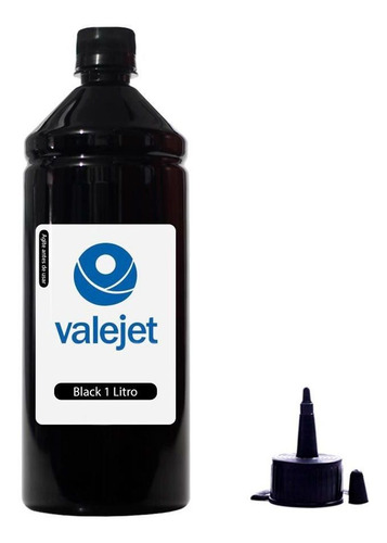 Tinta Universal Black 1l Corante Valejet