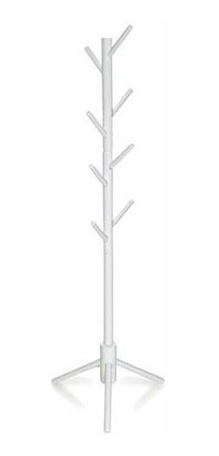 Kids Coat Tree Rack Hanger Rack De Madera Blanco Organi...