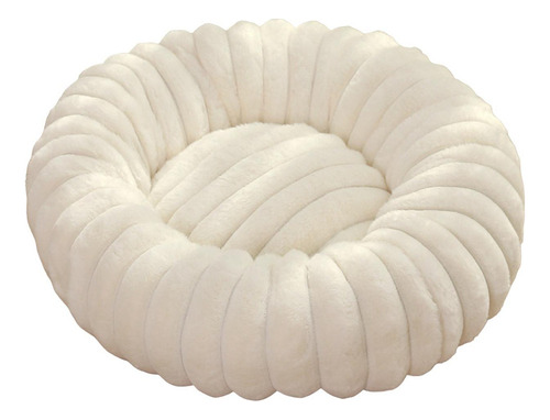 /para Cama Para Perros Con Almohada De Felpa Redonda Para