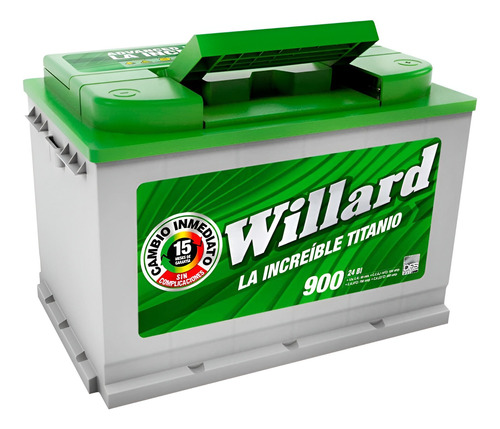 Bateria Willard Titanio 24bi-900 