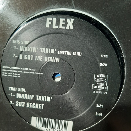 Vinilo Flex Waxin Taxin Go Bang Records E2