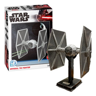 Libro Rompecabezas 3d Star Wars Imperial Tie Fighter