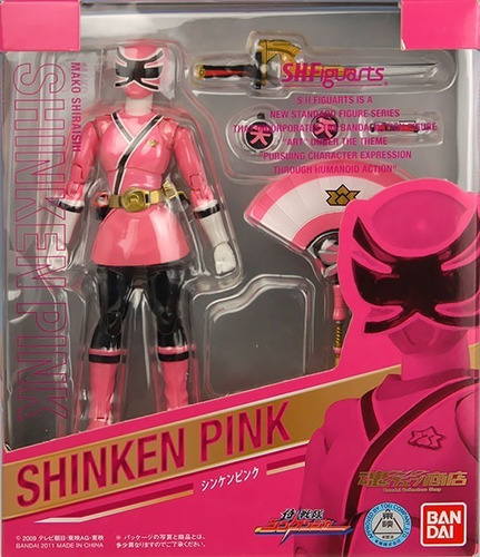 S.h. Figuarts Power Ranger Rosa Samurai Jp 