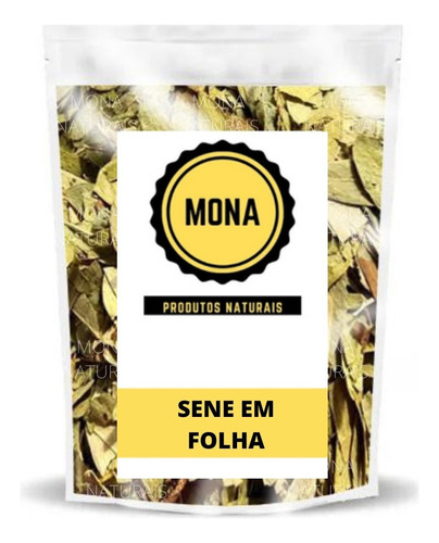 Sene Em Folhas - 500g - - Naturais Mona