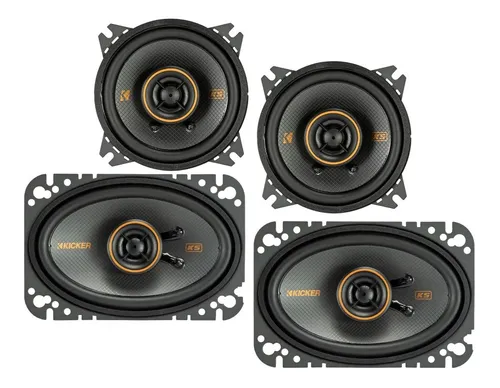 comprar Bocinas Kicker Ksc De 4 Y 4x6 Pulgadas Para Spark Beat Matiz