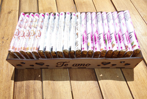 Imagen 2 de 10 de Pack De Regalo 21 Chocolates 80% 85% 90% Cacao Almendra Mani