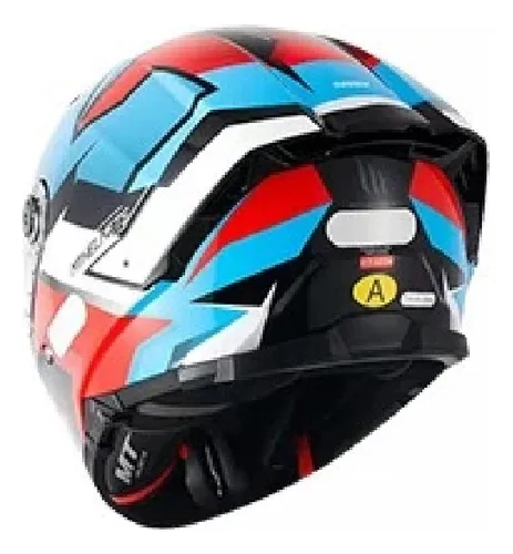 Casco Para Moto Integral Mt Thunder 4sv Helmet Azul Ece2206