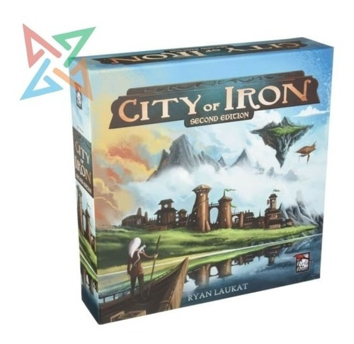 City Of Iron Second Edition (en Inglés) Juego De Mesa