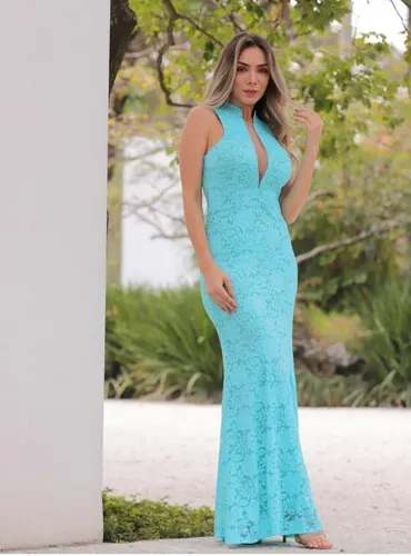 Vestido de trico para madrinha cheap de casamento