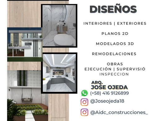 Imagen 2 de 5 de Remodelación Y Diseños. Arquitecto José Ojeda
