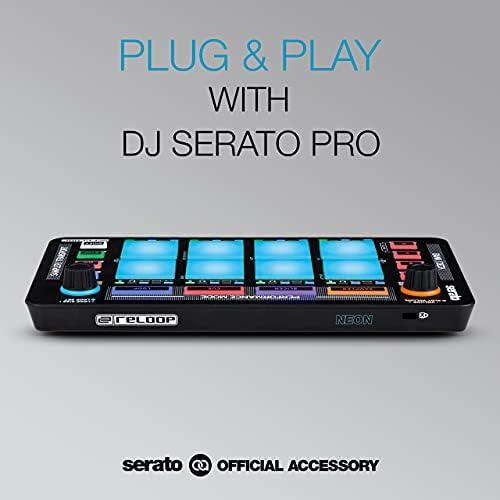Controlador De Teclado Modular Usb Reloop Neon Para Sera