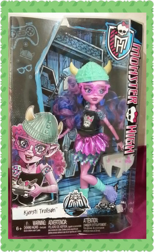 Muñeca Monster High Kjersti Trollson Original Nueva En Caja