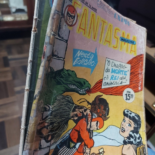 Lote 2 Gibis Antigos O Fantasma Magazine