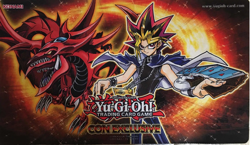 Yu-gi-oh! Playmat Slifer Yugi Con Exclusive